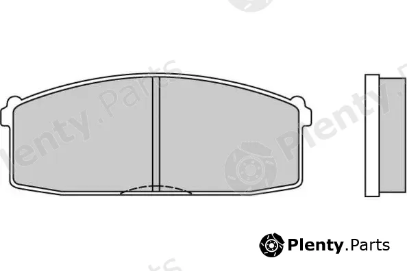 E.T.F. 12-0237 — Brake Pad Set, disc brake