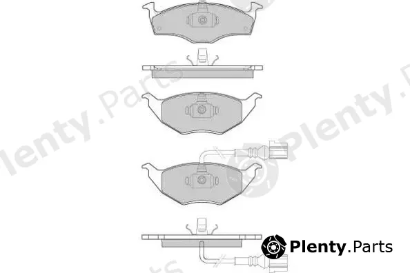 E.T.F. 12-1032 — Brake Pad Set, disc brake