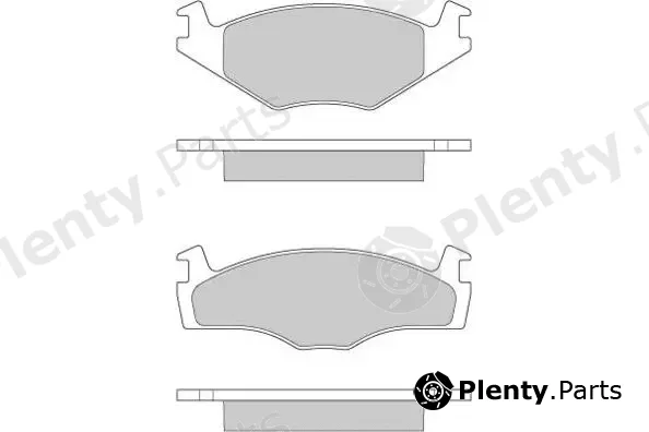 E.T.F. 12-0261 — Brake Pad Set, disc brake