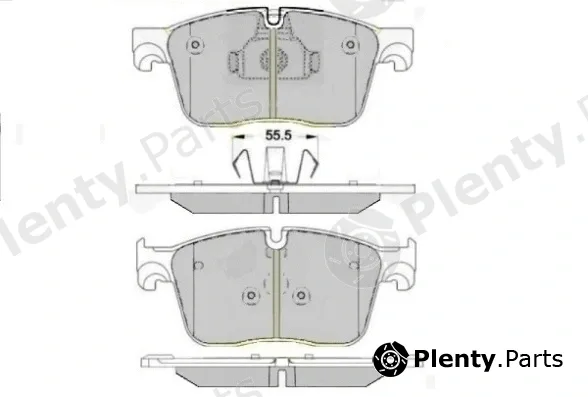 E.T.F. 12-1652 — Brake Pad Set, disc brake