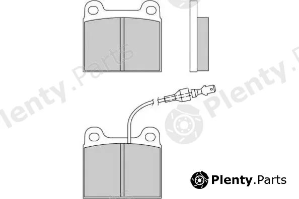 E.T.F. 12-0131 — Brake Pad Set, disc brake
