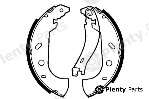 E.T.F. 09-0540 — Brake Shoe Set