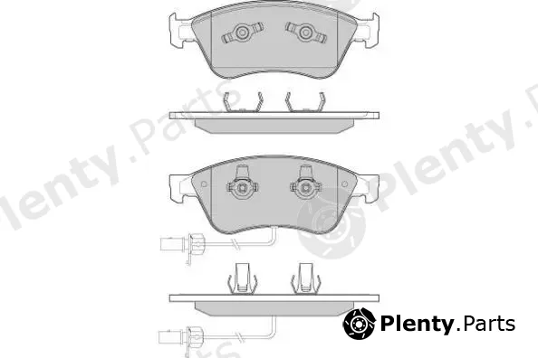 E.T.F. 12-1137 — Brake Pad Set, disc brake