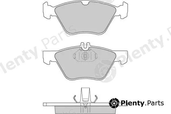 E.T.F. 12-0695 — Brake Pad Set, disc brake