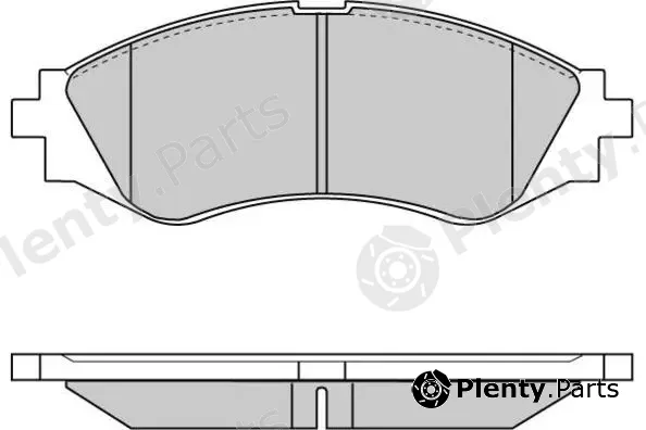 E.T.F. 12-0833 — Brake Pad Set, disc brake