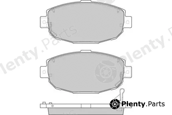 E.T.F. 12-0856 — Brake Pad Set, disc brake