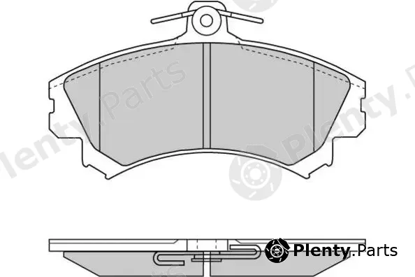 E.T.F. 12-0702 — Brake Pad Set, disc brake