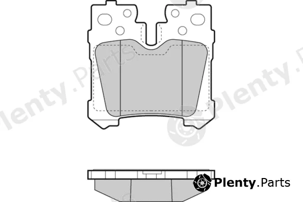 E.T.F. 12-1463 — Brake Pad Set, disc brake