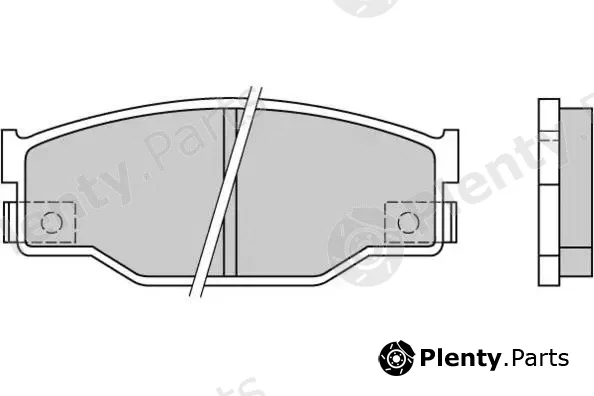 E.T.F. 12-0403 — Brake Pad Set, disc brake