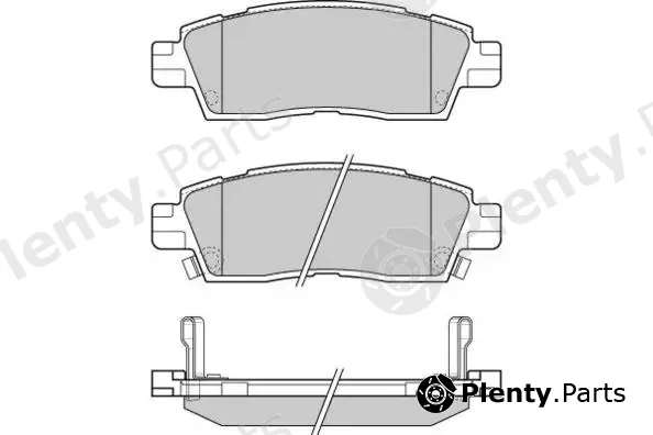 E.T.F. 12-1309 — Brake Pad Set, disc brake