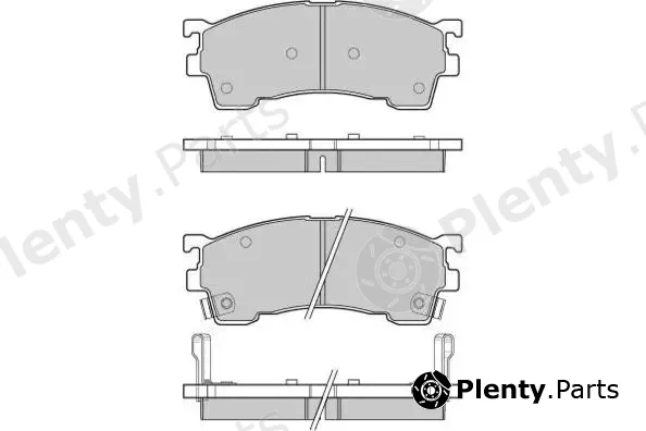 E.T.F. 12-0961 — Brake Pad Set, disc brake