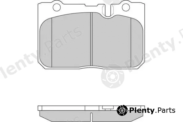 E.T.F. 12-0858 — Brake Pad Set, disc brake