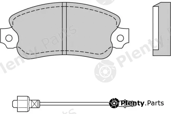 E.T.F. 12-0127 — Brake Pad Set, disc brake