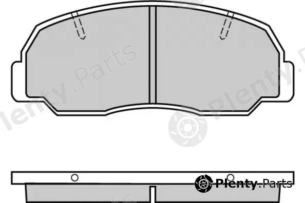 E.T.F. 12-0297 — Brake Pad Set, disc brake