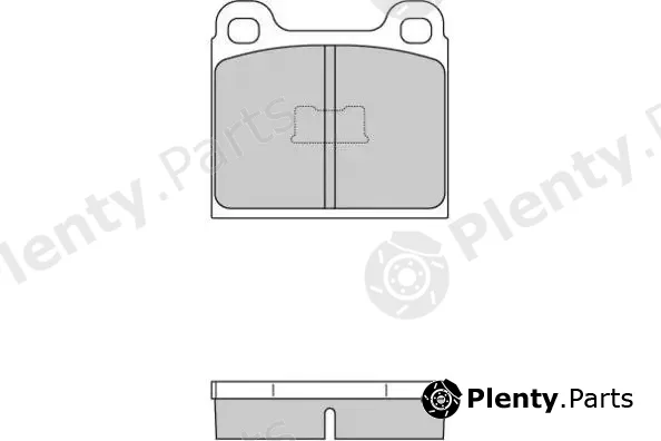 E.T.F. 12-0054 — Brake Pad Set, disc brake