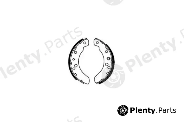 E.T.F. 09-0395 — Brake Shoe Set