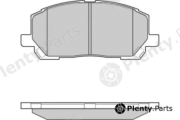 E.T.F. 12-0989 — Brake Pad Set, disc brake