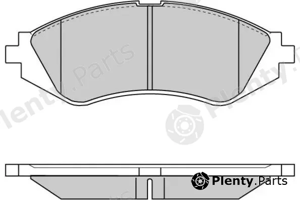 E.T.F. 12-0718 — Brake Pad Set, disc brake
