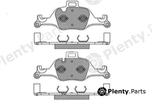 E.T.F. 12-1753 — Brake Pad Set, disc brake