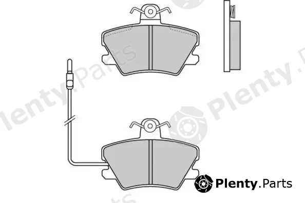 E.T.F. 12-0310 — Brake Pad Set, disc brake