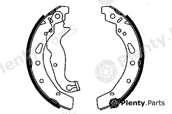 E.T.F. 09-0680 — Brake Shoe Set