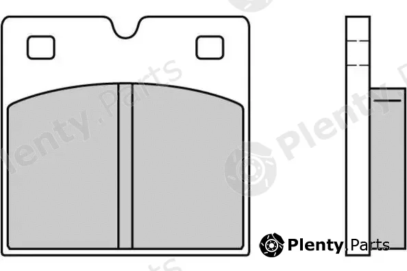 E.T.F. 12-1752 — Brake Pad Set, disc brake