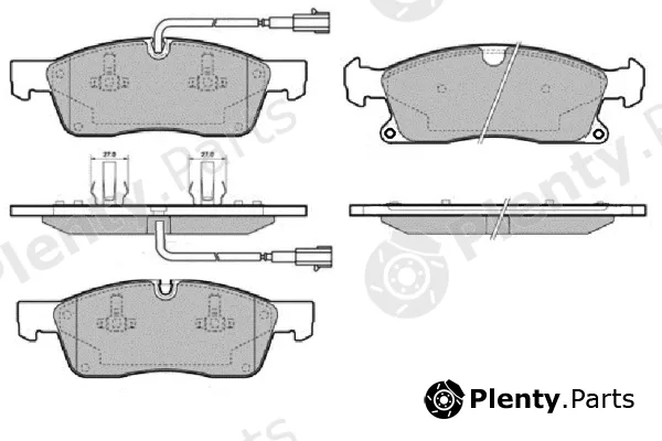 E.T.F. 12-1714 — Brake Pad Set, disc brake