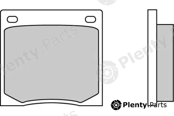 E.T.F. 12-0070 — Brake Pad Set, disc brake