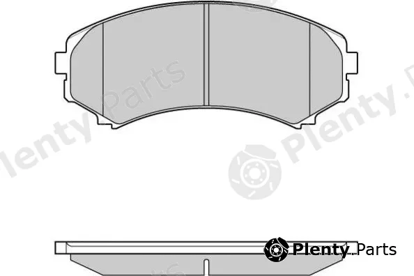 E.T.F. 12-1001 — Brake Pad Set, disc brake