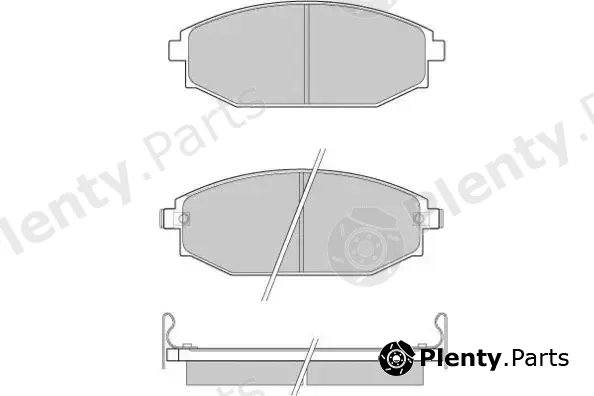 E.T.F. 12-0871 — Brake Pad Set, disc brake