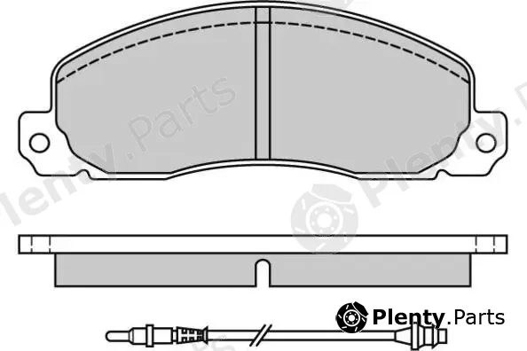 E.T.F. 12-0312 — Brake Pad Set, disc brake