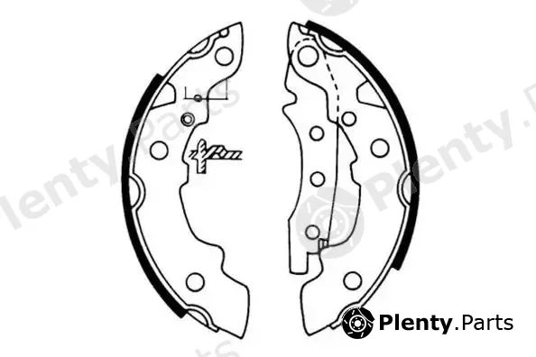 E.T.F. 09-0301 — Brake Shoe Set