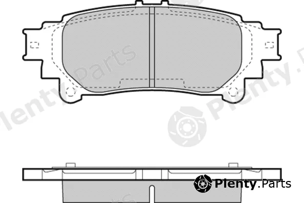 E.T.F. 12-1482 — Brake Pad Set, disc brake