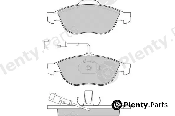 E.T.F. 12-0746 — Brake Pad Set, disc brake
