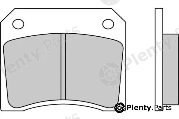 E.T.F. 12-0005 — Brake Pad Set, disc brake