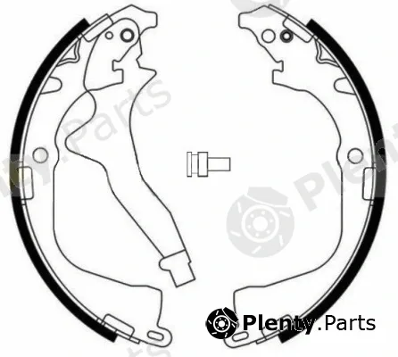 E.T.F. 09-0732 — Brake Shoe Set