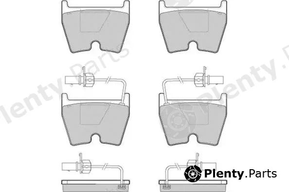 E.T.F. 12-1114 — Brake Pad Set, disc brake