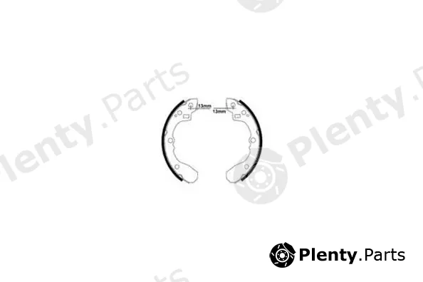 E.T.F. 09-0615 — Brake Shoe Set