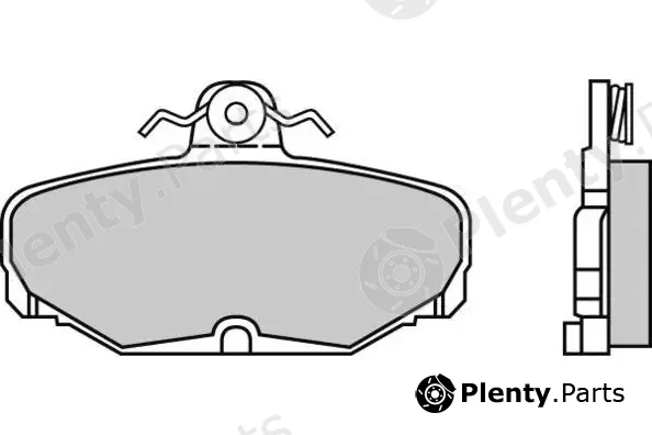 E.T.F. 12-0500 — Brake Pad Set, disc brake