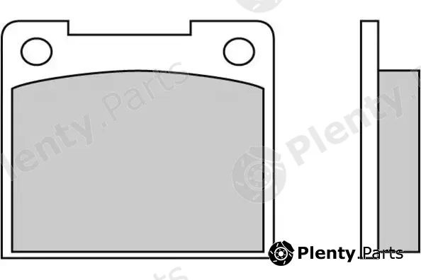 E.T.F. 12-0019 — Brake Pad Set, disc brake