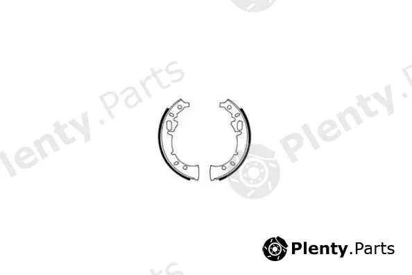 E.T.F. 09-0019 — Brake Shoe Set