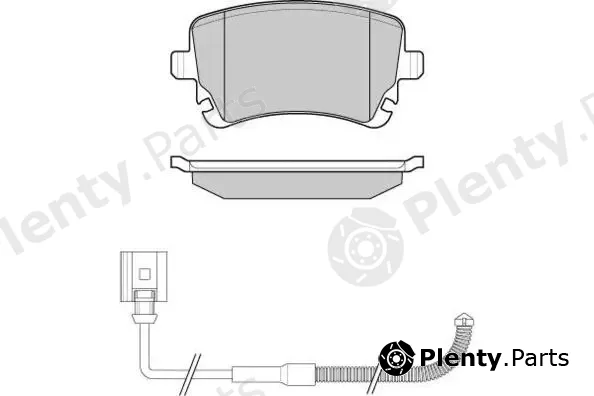 E.T.F. 12-1087 — Brake Pad Set, disc brake