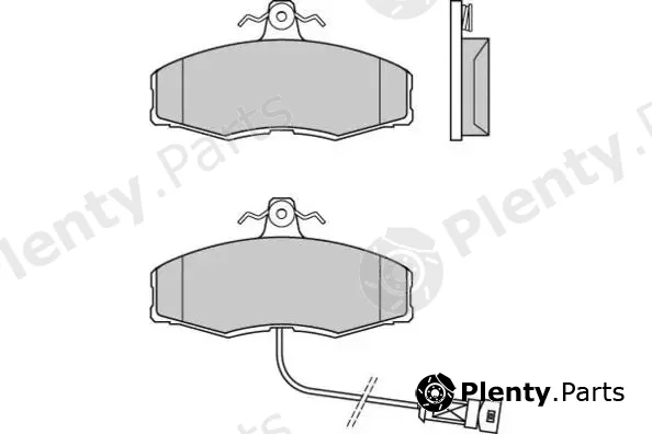 E.T.F. 12-0209 — Brake Pad Set, disc brake