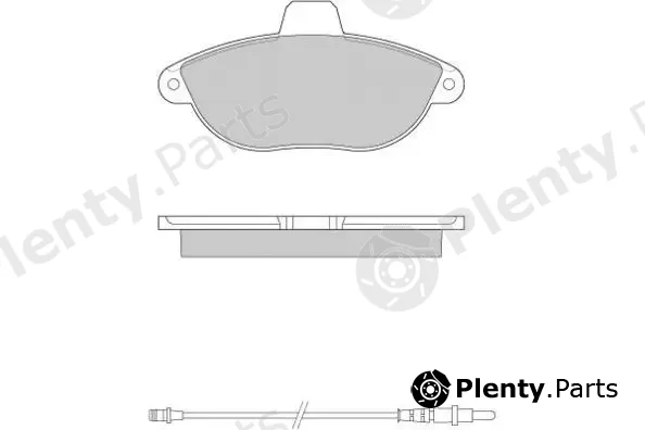 E.T.F. 12-0678 — Brake Pad Set, disc brake