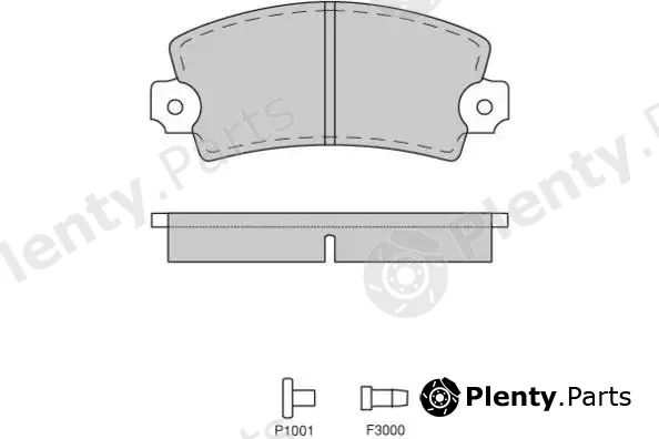 E.T.F. 12-0018 — Brake Pad Set, disc brake