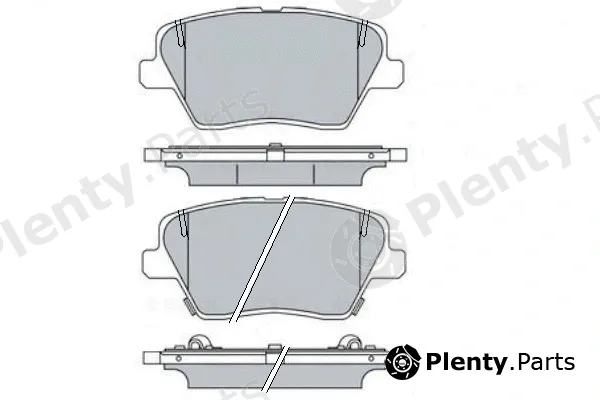 E.T.F. 12-1769 — Brake Pad Set, disc brake