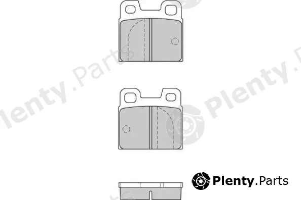 E.T.F. 12-0090 — Brake Pad Set, disc brake