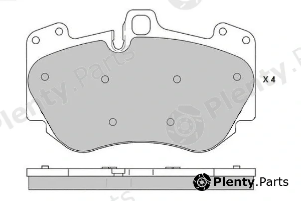 E.T.F. 12-1783 — Brake Pad Set, disc brake