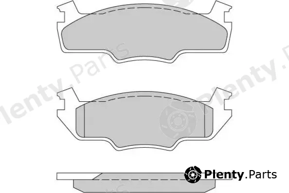 E.T.F. 12-0162 — Brake Pad Set, disc brake