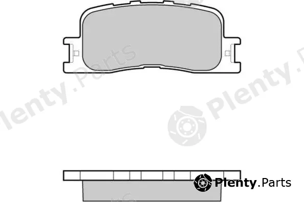 E.T.F. 12-1060 — Brake Pad Set, disc brake